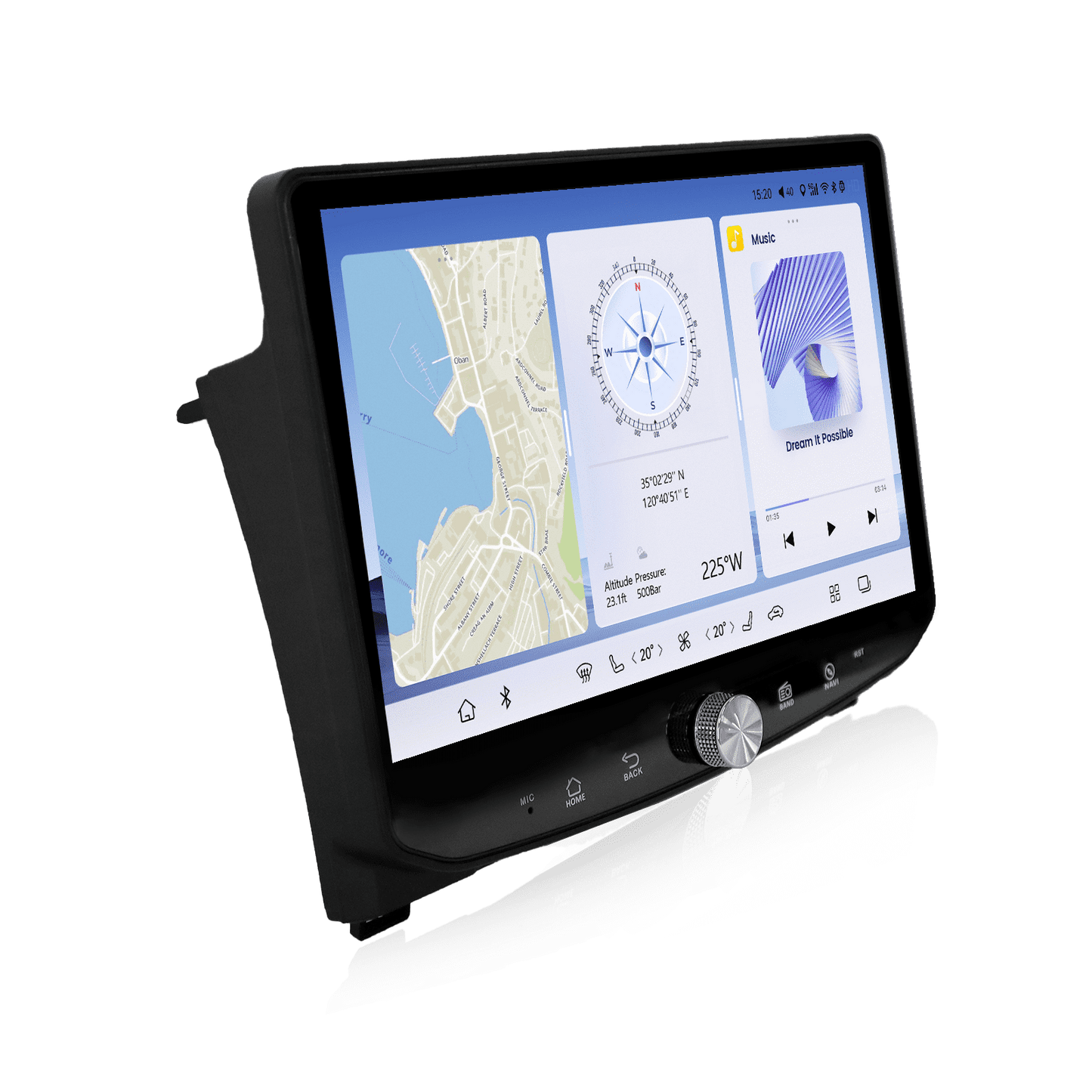 11.5" 2K Android 13 Car Stereo for Toyota Tundra 2014-2021 | Octa-Core, Wireless CarPlay & Android Auto