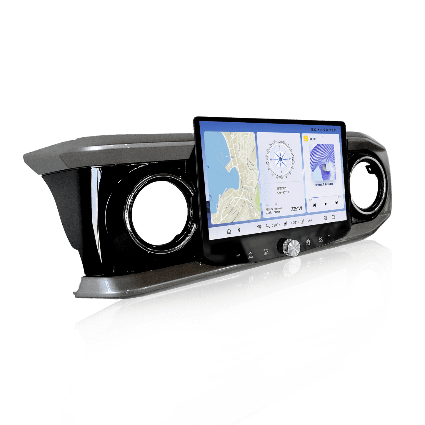 11.5" 2K Android 13 Car Stereo for Toyota Tacoma 2016-2023 | Octa-Core, Wireless CarPlay & Android Auto