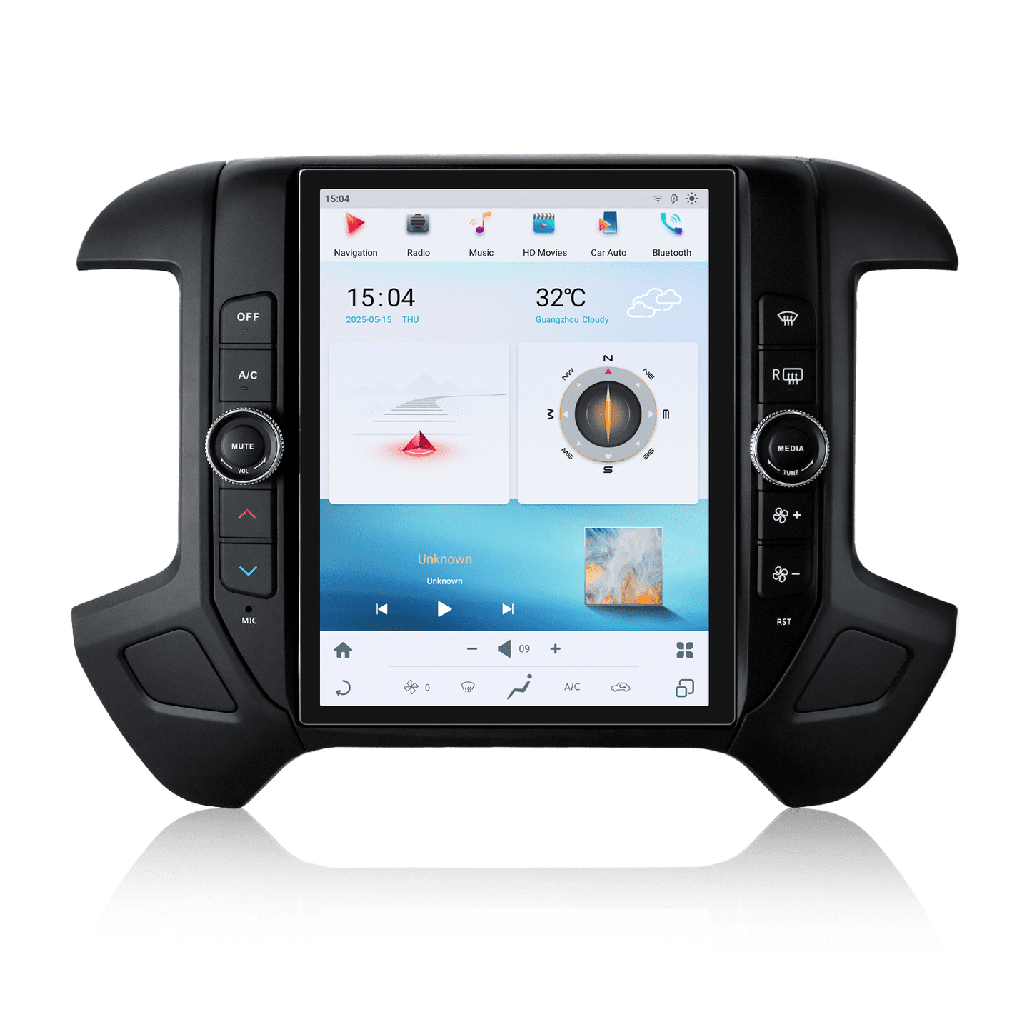 Chevrolet Silverado 2014-2018 12.1 inch Android car stereo by ZENHAX
