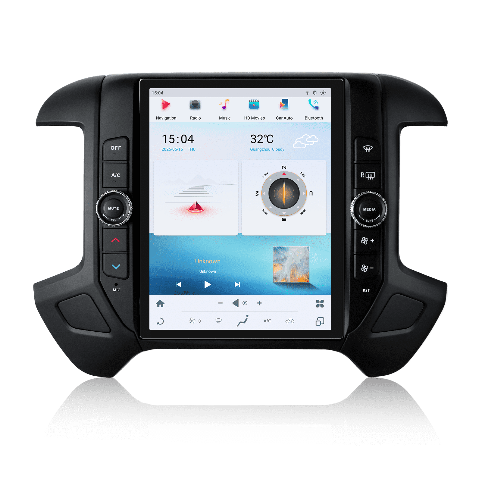 Chevrolet Silverado 2014-2018 12.1 inch Android car stereo by ZENHAX