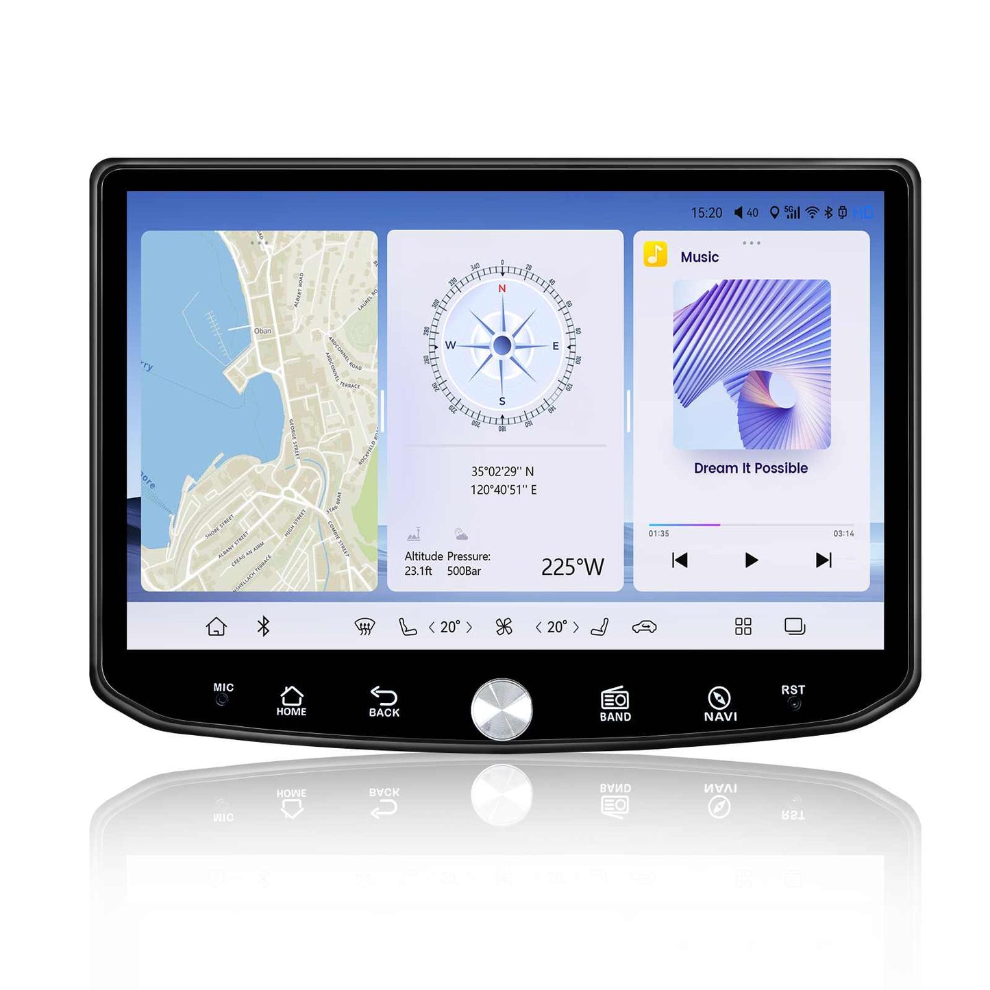 11.5" 2K Android 13 Car Stereo for Jeep Wrangler 2011-2017 | Octa-Core, Wireless CarPlay & Android Auto