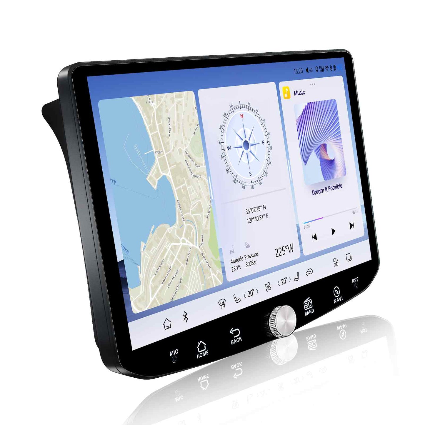 11.5" 2K Android 13 Car Stereo for Jeep Wrangler 2011-2017 | Octa-Core, Wireless CarPlay & Android Auto