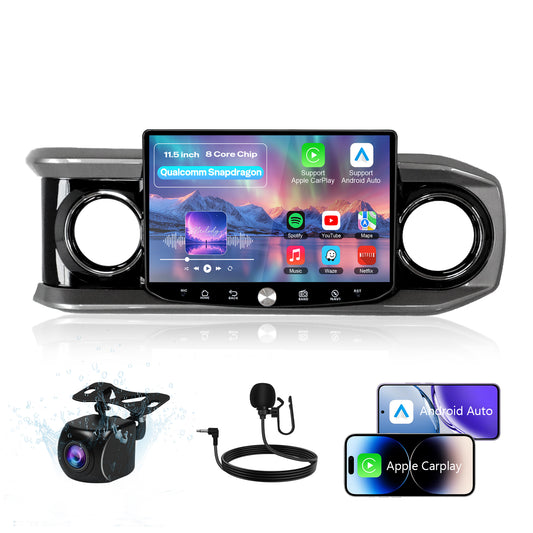 11.5" 2K Android Car Stereo for Toyota Tacoma 2016-2023 | Carplay