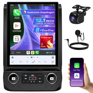 12.95" Vertical Android Car Stereo for Ford F-150 2015-2021 | Carplay
