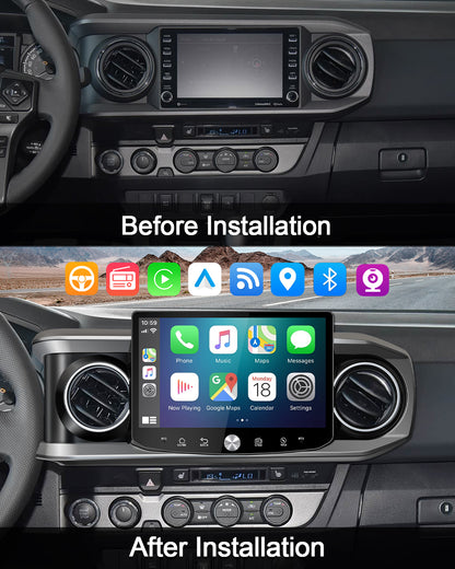 11.5" 2K Android Car Stereo for Toyota Tacoma 2016-2023 | Carplay
