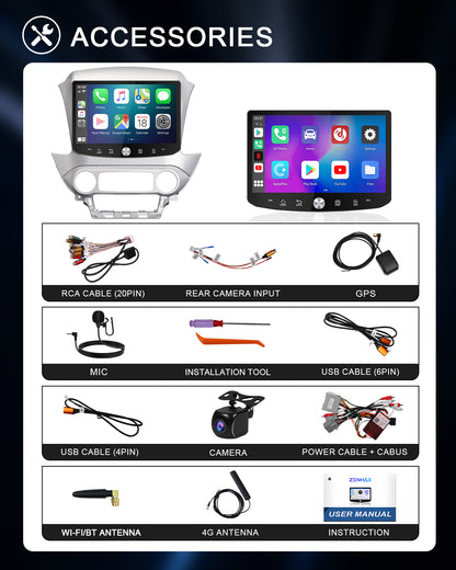 11.5" 2K Android Car Stereo for Chevrolet Tahoe 2015-2019 | Carplay
