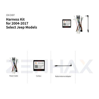 CB-CH07 matched wiring harness for KIT1-CH014