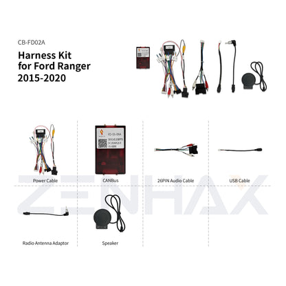 CB-FD02A matched wiring harness for KIT1-FD048