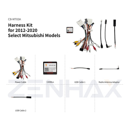 CB-MT03A matched wiring harness for KIT1-MT790A