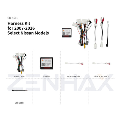 CB-NS01 matched wiring harness for KIT4-NS808A