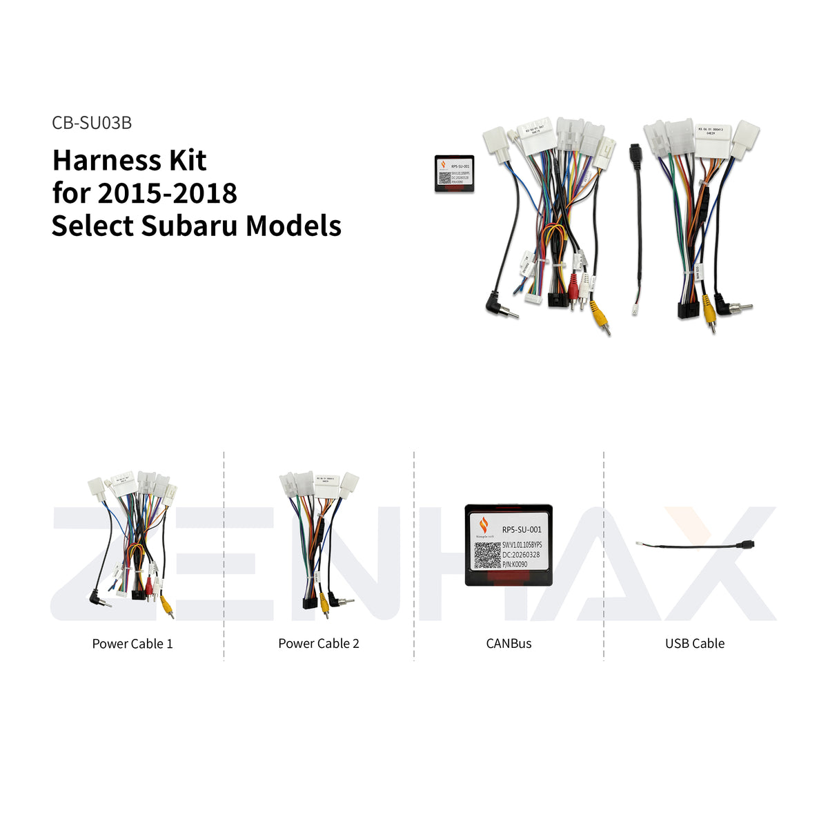 CB-SU03B matched wiring harness for KIT2-SU459