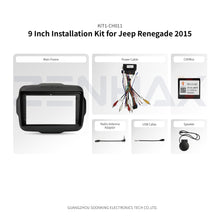 KIT1-CH011 complete installation kit for Jeep Renegade 2015