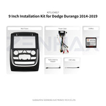 KIT1-CH017 complete installation kit for Dodge Durango 2014-2020