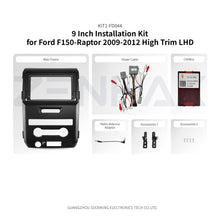 KIT1-FD044 complete installation kit for Ford F-150/Raptor 2010 LHD High Trim
