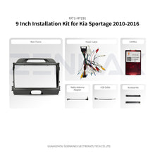 KIT1-HY191 complete installation kit for Kia Sportage 2010 Mid/High Trim