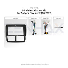 KIT1-SU448 complete installation kit for Subaru Forester 2008-2012 Matte Black