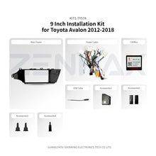 KIT1-TY574 complete installation kit for Toyota Avalon IV XX40 2012-2018