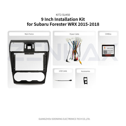 KIT2-SU450 complete installation kit for Subaru Forester 2015-2018