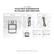 KIT1-CH009B complete installation kit for Chrysler 300C 2004-2018