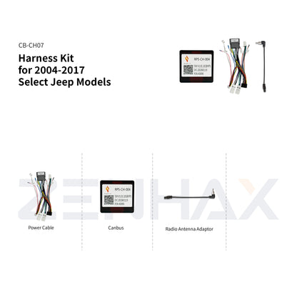 KIT1-CH010 matched wiring harness set for Jeep Grand Cherokee 2008-2012