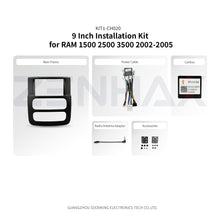 KIT1-CH020 complete installation kit for Ram 1500 2500 3500 2002-2005