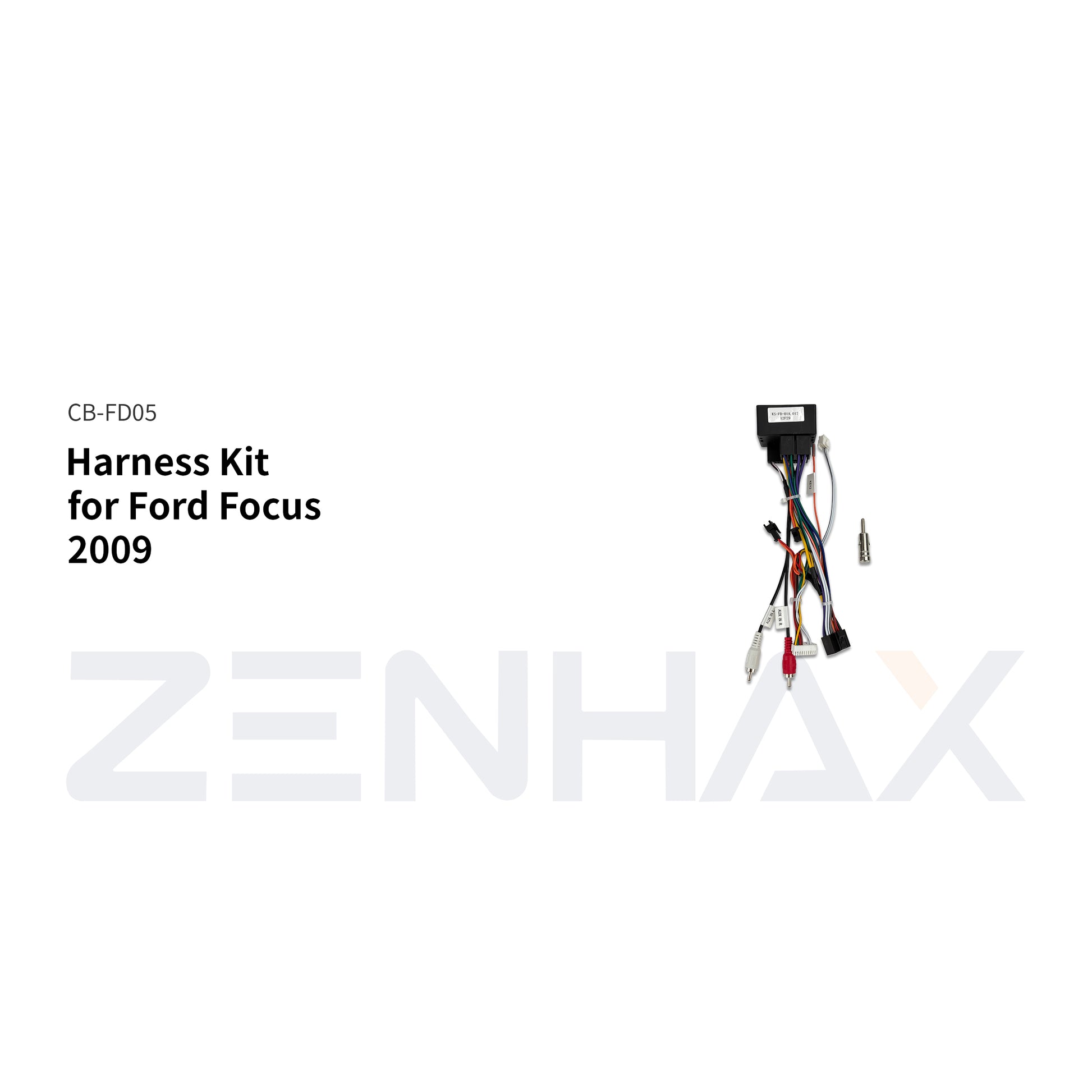 KIT1-FD068 matched wiring harness set for Ford Focus 2009-2011 Manual A/C