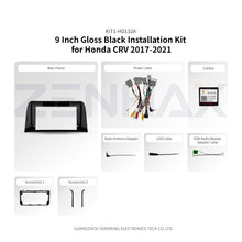 KIT1-HD132A complete installation kit for Honda CR-V 2017-2021