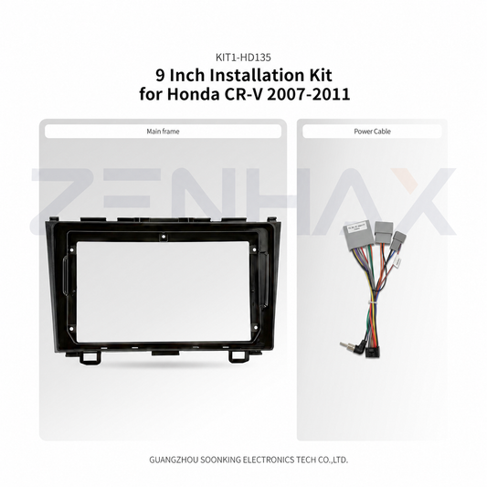 KIT1-HD135 9 Inch Installation Kit for Honda CR-V 2007-2011