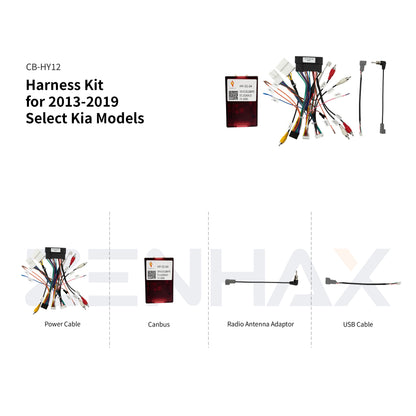 KIT1-HY186 matched wiring harness set for Kia K5 2013-2015 LHD