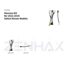 KIT1-NS798 matched wiring harness set for Nissan Sylphy 2012-2017 Low Trim