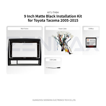 KIT1-TY494 complete installation kit for Toyota Tacoma 2005-2015