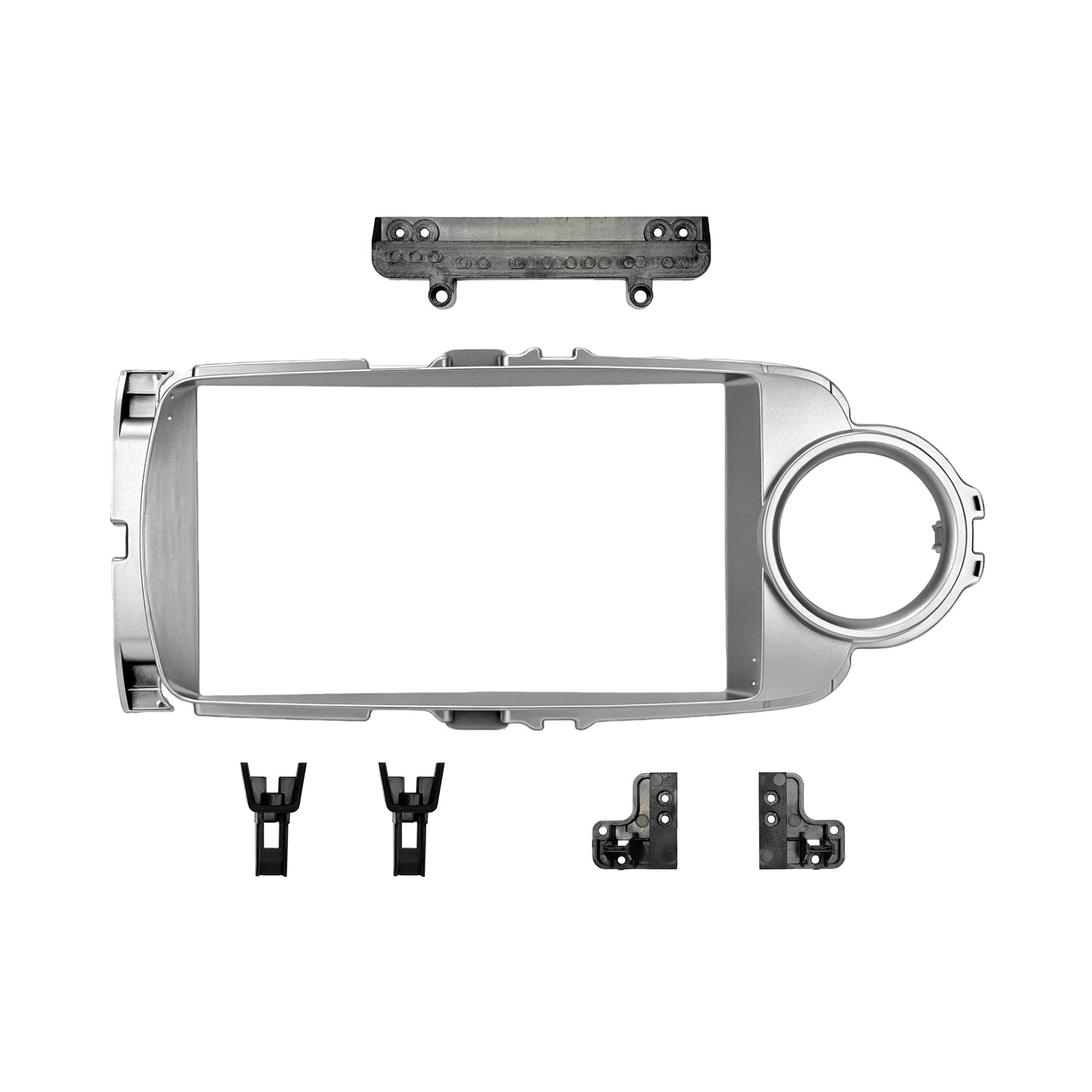 KIT1-TY503C vehicle-specific dash fascia detail 1 for Toyota Yaris/Vitz 2012-2017