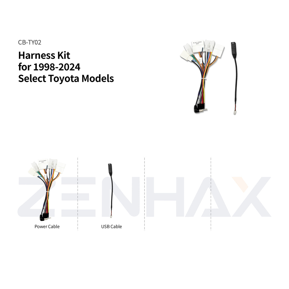 KIT1-TY528 matched wiring harness set for Toyota Corolla 2006-2012