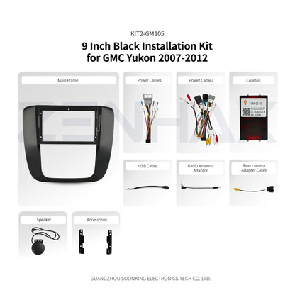 KIT2-GM105 complete installation kit for GMC Yukon 2007-2012