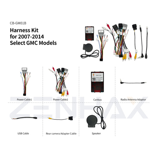 KIT2-GM105 matched wiring harness set for GMC Yukon 2007-2012