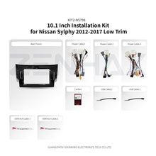 KIT2-NS798 complete installation kit for Nissan Sylphy 2012-2017 Low Trim