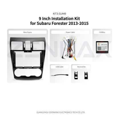 KIT3-SU449 complete installation kit for Subaru Forester 2013-2015