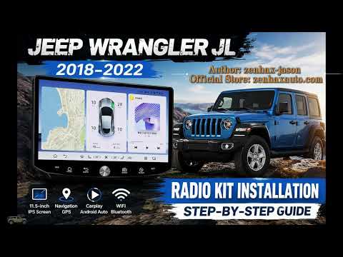 2018–2022 Jeep Wrangler JL 11.5-inch 2K radio installation video