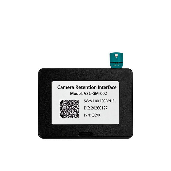 Factory camera retention interface