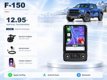 12.95" Vertical Android Car Stereo for Ford F-150 2015-2021 | CarPlay