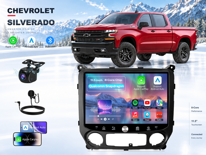 11.5" 2K Android Car Stereo for Silverado/Sierra 2014-2018 | Bose Compatible