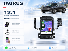 12.1" Vertical Android Car Stereo for Ford Taurus 2012-2014 | CarPlay