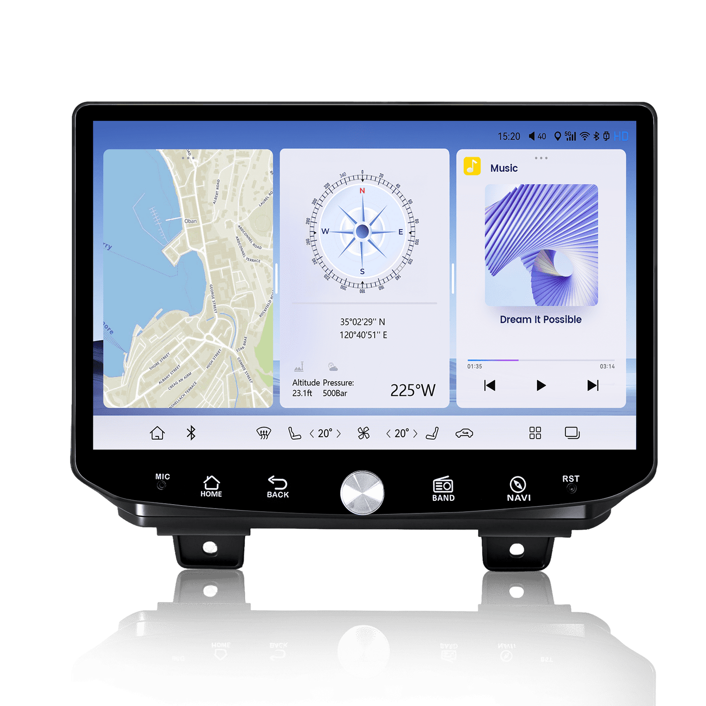 Jeep Wrangler JL 2018-2022 11.5" 2K Stereo | Octa-Core, Wireless CarPlay, OEM Fit, Camera Retention